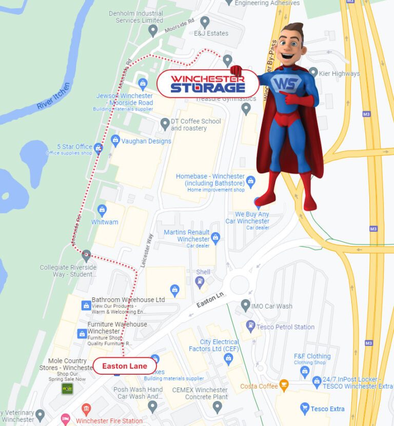 Winchester Storage Self Storage Units in Winchester